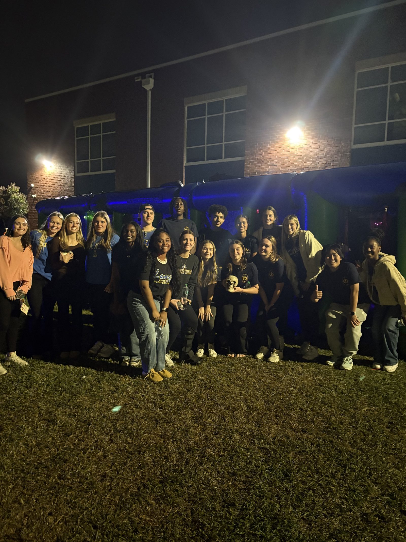 Laney NHS members at a chapter social